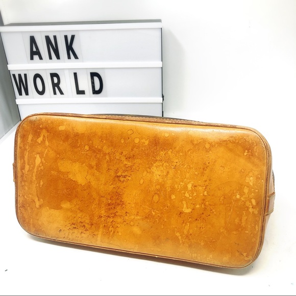 Sold*Louis Vuitton Alma monogram handbag satchel - Picture 5 of 8